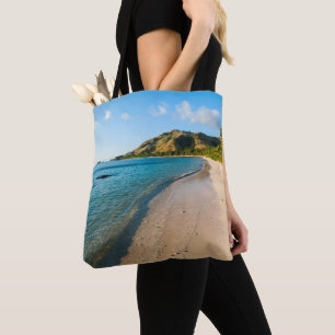 Bolso De Tela Paisaje de playa tropical, Fiji