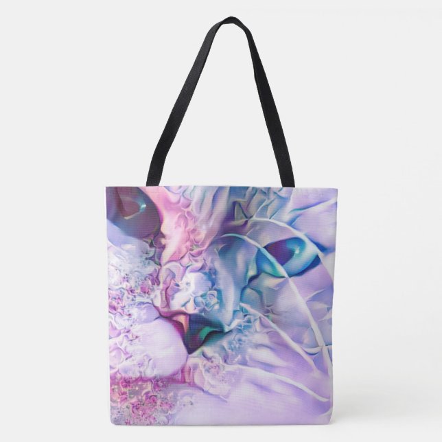 Bolso De Tela Paisaje del gato Pastel (Anverso)