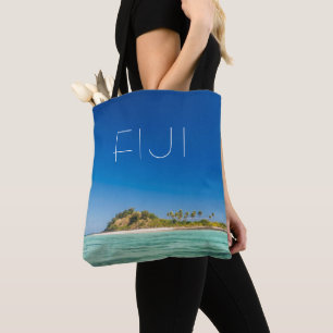 Bolso De Tela Paisaje del Mar del Lago Azul, Fiji