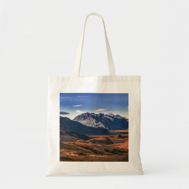 Bolso De Tela Paisaje del Parque Aconcagua, Mendoza, Argentina (Frente)
