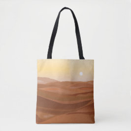 Bolso De Tela Paisaje desierto Tote Bag