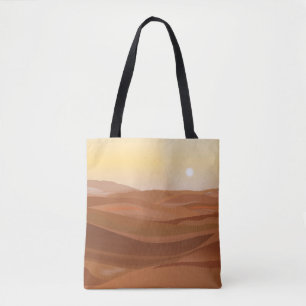 Bolso De Tela Paisaje desierto Tote Bag