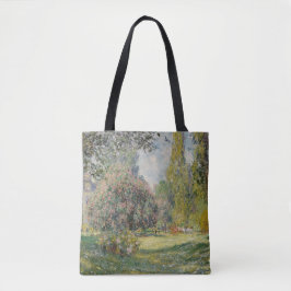 Bolso De Tela Paisaje El Monceau Del Parque