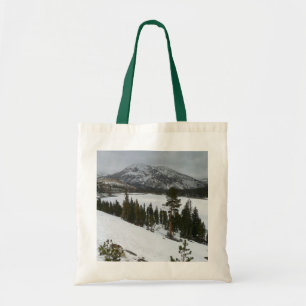 Bolso De Tela Paisaje invernal Snowy Ellery Lake California