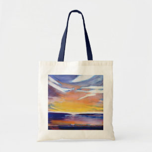 Bolso De Tela Paisaje marino de la tarde