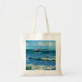 Bolso De Tela Paisaje marino en Les Saintes-Maries Arte Fino