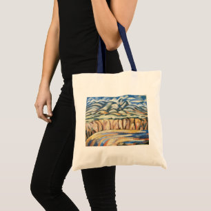 Bolso De Tela Paisaje, Nuevo México por Marsden Hartley, Arte Fi