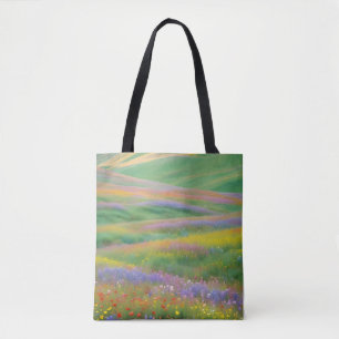 Bolso De Tela Paisaje pintoresco Montañas Valle Tranquilidad nat