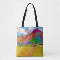 Paisaje tahitiano, Gauguin