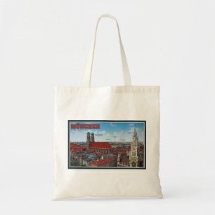 Bolso De Tela Paisaje urbano de Munich