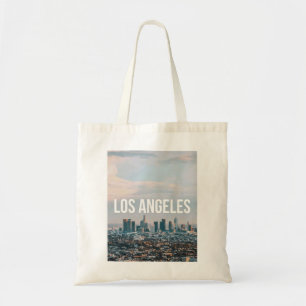 Bolso De Tela Paisaje urbano retro de Los Ángeles Estética Ciuda