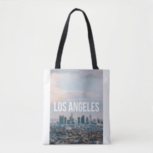Bolso De Tela Paisaje urbano retro de Los Ángeles Estética Ciuda