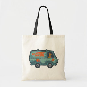 Bolso De Tela Paisely Scooby-Doo que conduce la máquina del