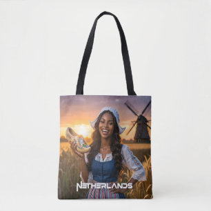 BOLSO DE TELA PAÍSES BAJOS - HOLANDÉS