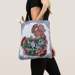 Bolso De Tela Paisley Koi Tote Bag