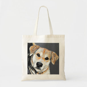 Bolso De Tela Paisley Pup Painting