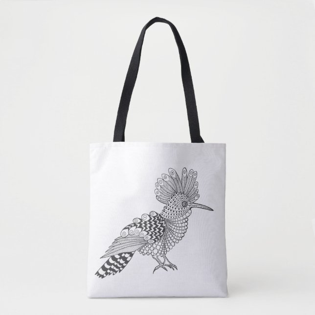 Bolso De Tela Pájaro 2 del estilo (Anverso)