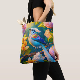 Bolso De Tela Pájaro arcoiris de Jay Fantasy