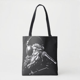 Bolso De Tela Pájaro Cantando