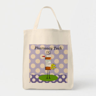 Bolso De Tela Pájaro caprichoso de la tecnología de la farmaci