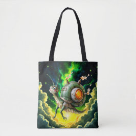 Bolso De Tela Pájaro caracol steampunk cósmico – Criatura de sue