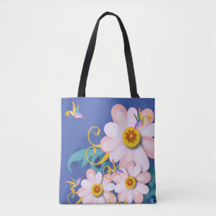 Bolso De Tela Pájaro colorido
