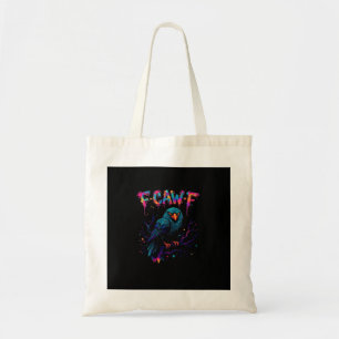 Bolso De Tela Pájaro Cuervo Gracioso Cuervo Cuervo Castigo Brome