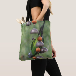 Bolso De Tela Pájaro De Conducción Dusky Hacia Abajo