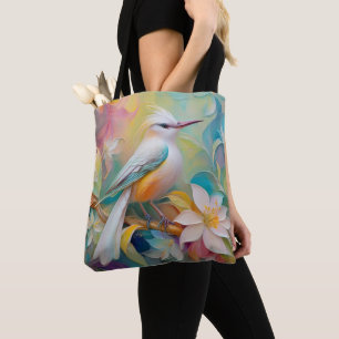 Bolso De Tela Pájaro de Fantasía Rumped Dorado
