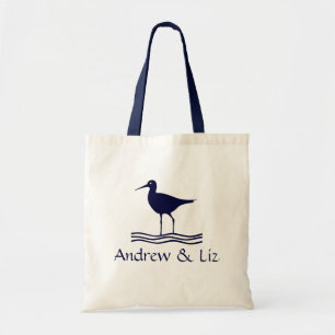 Bolso De Tela Pájaro de la playa