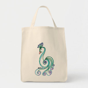 Bolso De Tela Pájaro de lujo