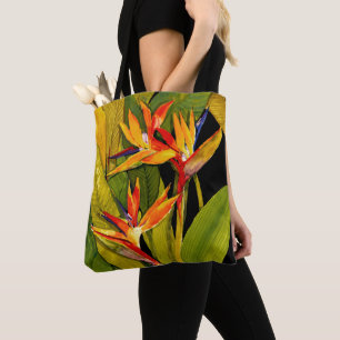 Bolso De Tela Pájaro del paraíso