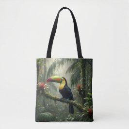 Bolso De Tela Pájaro Tucán