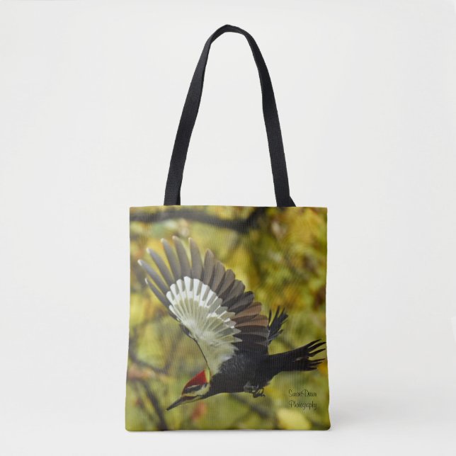 Bolso De Tela Pájaros carpinteros (Anverso)