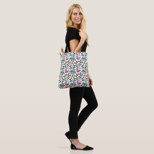 Bolso De Tela Pájaros de Amor Adorables Patrón Continuo Romántic