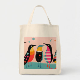 Bolso De Tela Pájaros de decoración lúdica con motivos