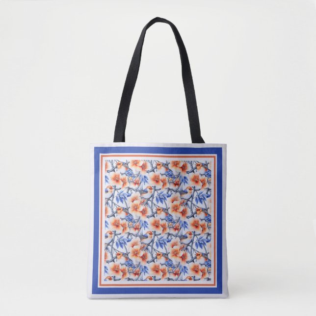 Bolso De Tela Pájaros de una misma pluma (Anverso)