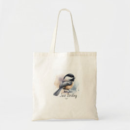 Bolso De Tela Pájaros negros