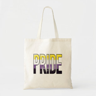 Bolso De Tela Palabra de Orgullo No Binario
