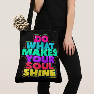 Bolso De Tela Palabras de sabiduría divertida