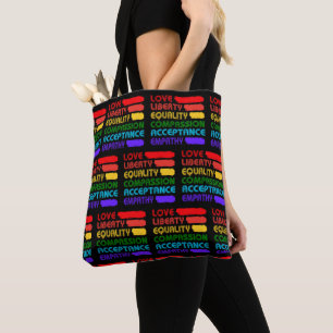 Bolso De Tela Palabras por las que vivir