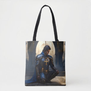 Bolso De Tela Paladín de la plegaria suplicante