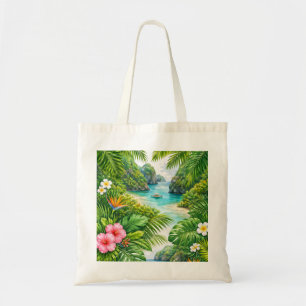 Bolso De Tela Palawan Filipinas Laguna Tropical