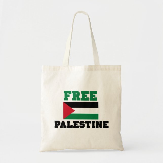 Bolso De Tela Palestina Libre (Frente)