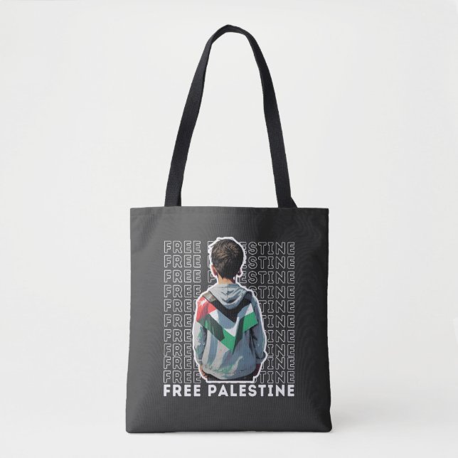 BOLSO DE TELA PALESTINA LIBRE (Anverso)