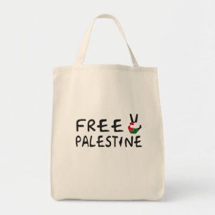 Bolso De Tela Palestina Libre