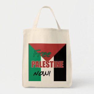 Bolso De Tela Palestina Libre ahora bandera palestina