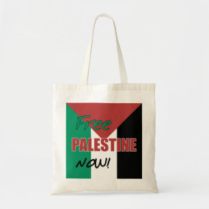 Bolso De Tela Palestina Libre ahora bandera palestina
