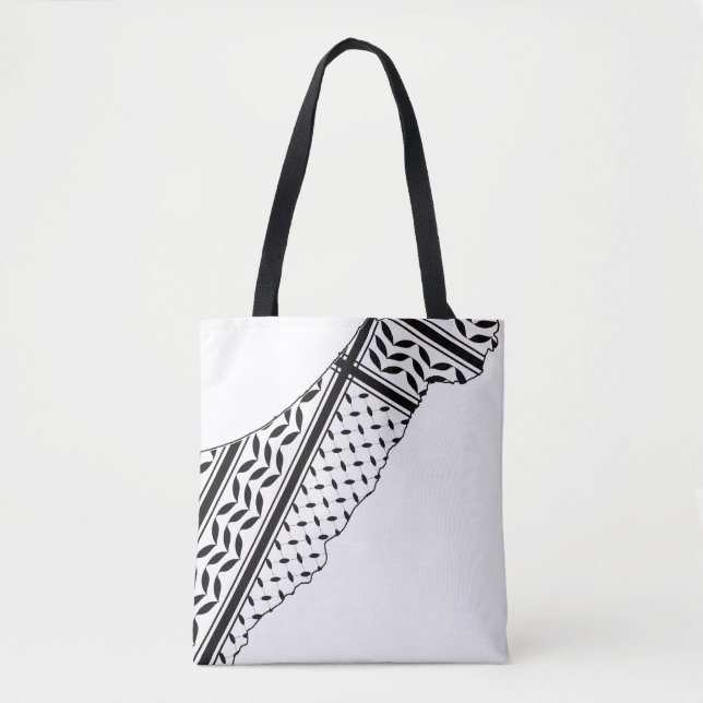 Bolso De Tela Palestina: Somos humanos, somos Totes iguales (Anverso)