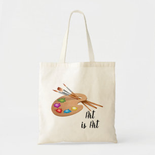 Bolso De Tela Paleta de arte